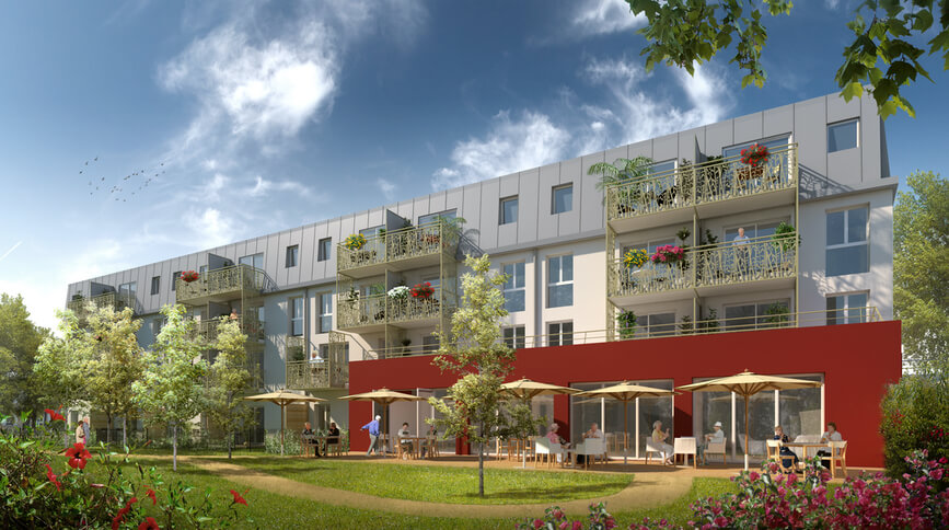 Residence services seniors Senioriales Meaux