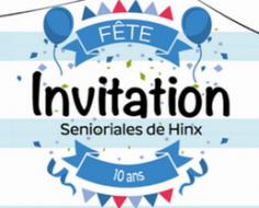 Senioriales Hinx Anniversaire