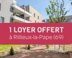 1 loyer offert Residence Senioriales Rillieux la pape